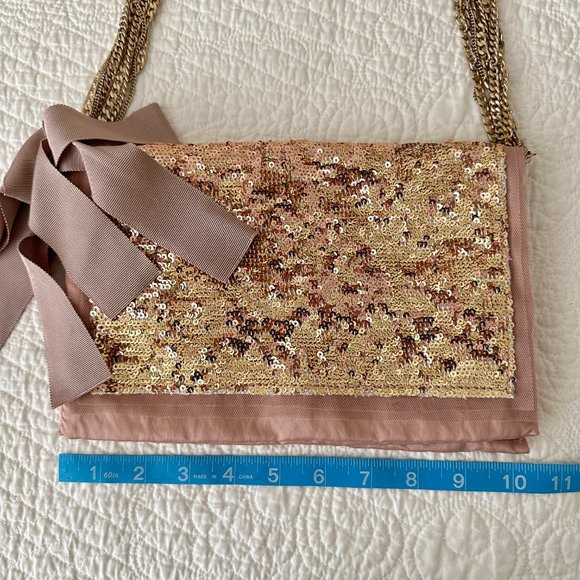 Rare NWT J.Crew Collection Sequin Galaxy Bag Purse - Picture 7 of 16